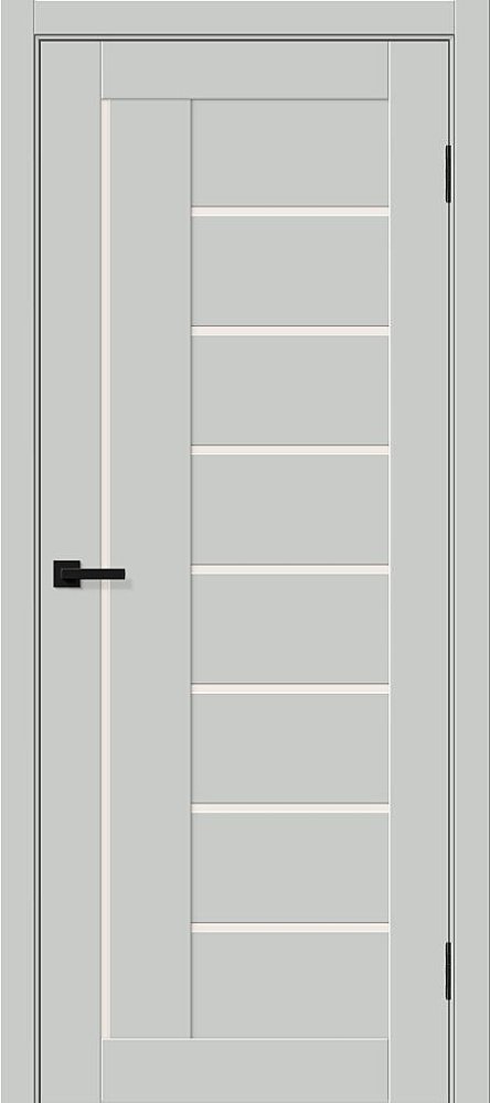 Дверь эмалит Браво-29 ПЭТ Grey Silk