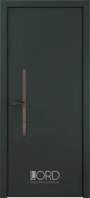 Дверь экошпон Tocco 6 стекло лакобель черный