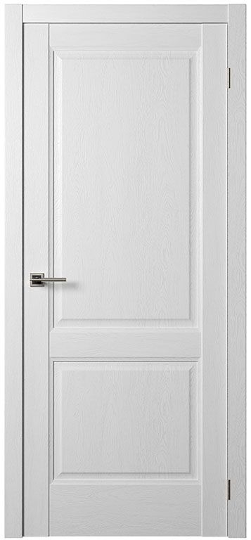 Дверь экошпон Нова 3 ПГ ясень белый