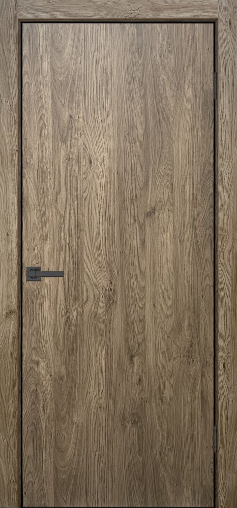 Дверь экошпон Эковуд 0 дуб темный