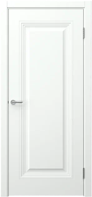 Дверь глухая Сван 8 белая эмаль