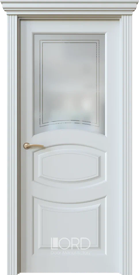 Дверь экошпон Dolce 2.2 ПО стекло с гравировкой