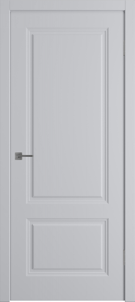 Дверь глухая Норра 2 светло-серая эмаль