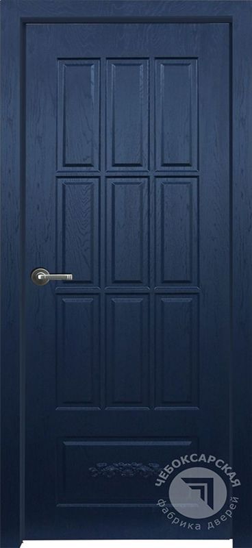 Дверь экошпон Дерби ПГ глухая