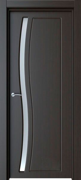Дверь экошпон Грация ПО с матовым стеклом
