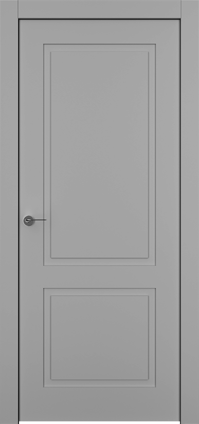 Дверь глухая Классика-2 ПГ серая эмаль