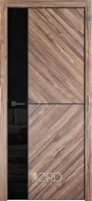 Дверь экошпон Melford 8 стекло лакобель бежевый