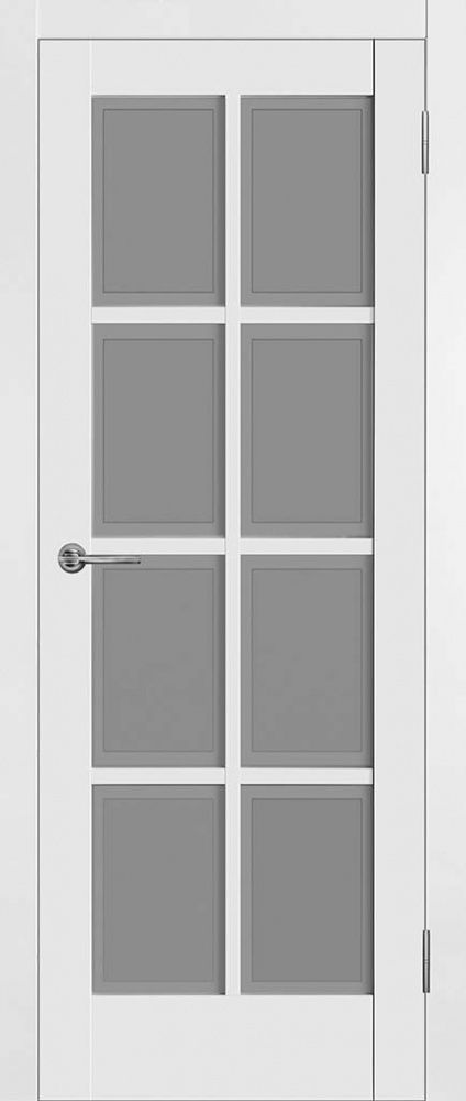 Дверь экошпон 101U белый матовый