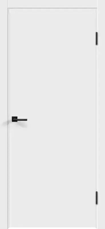 Дверное полотно Эмаль Flat глухое цвет Белый