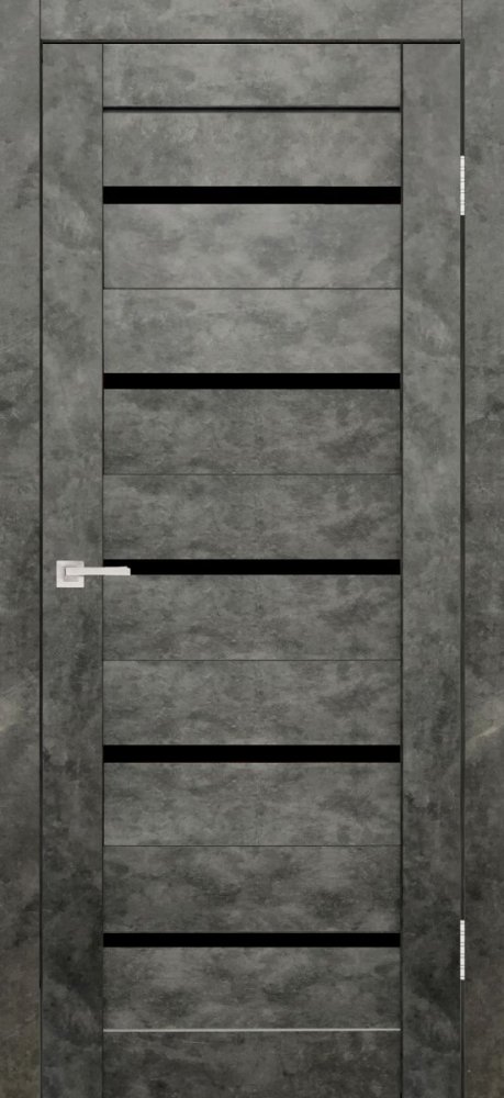 Дверь экошпон Танго Бетон графит