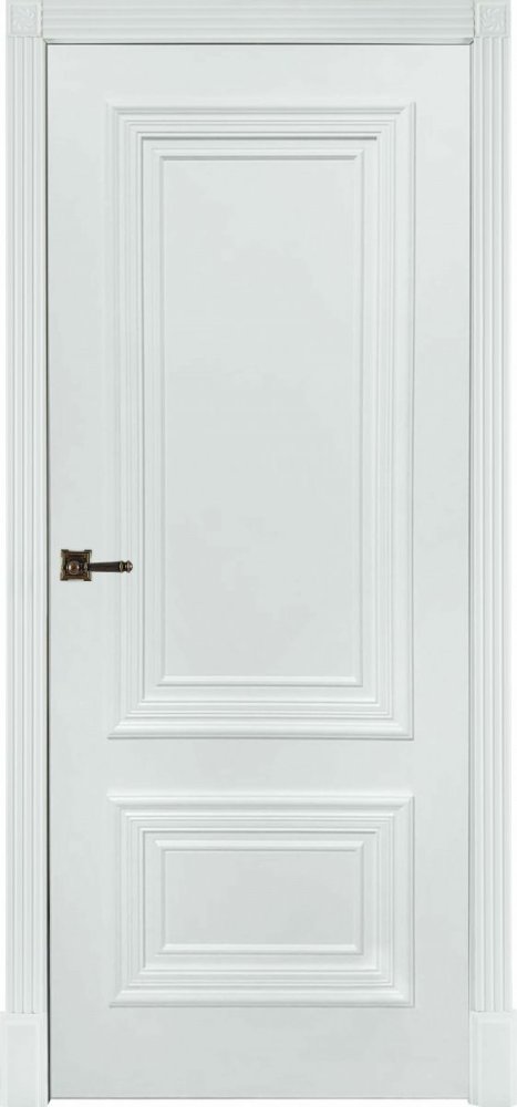 Дверь глухая Вена 1/2 ПДГ белая эмаль