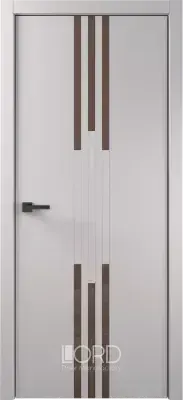 Дверь экошпон Tocco 1 стекло лакобель бежевый