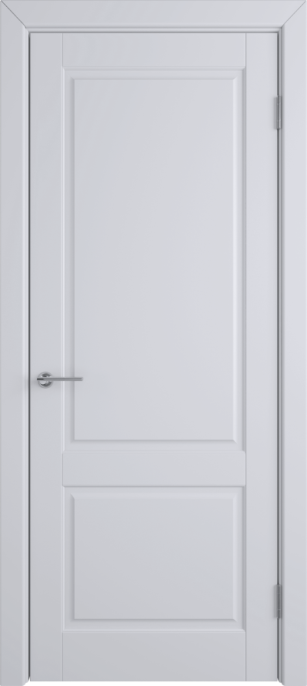 Дверь глухая Dorren светло-серая эмаль