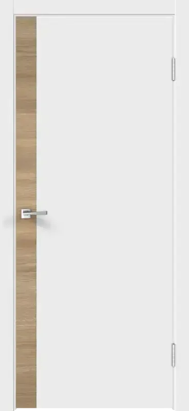 Дверное полотно Экошпон Galant DUO 1 цвет Белый Эмалит