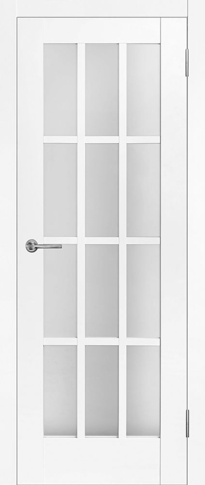 Дверь экошпон 102U белый матовый