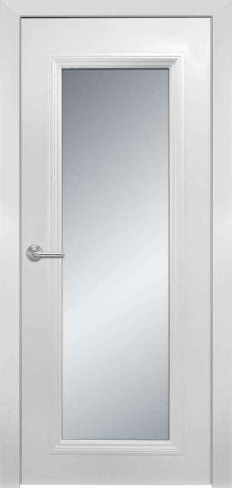 Дверь экошпон Boca 1 ПО с матовым стеклом