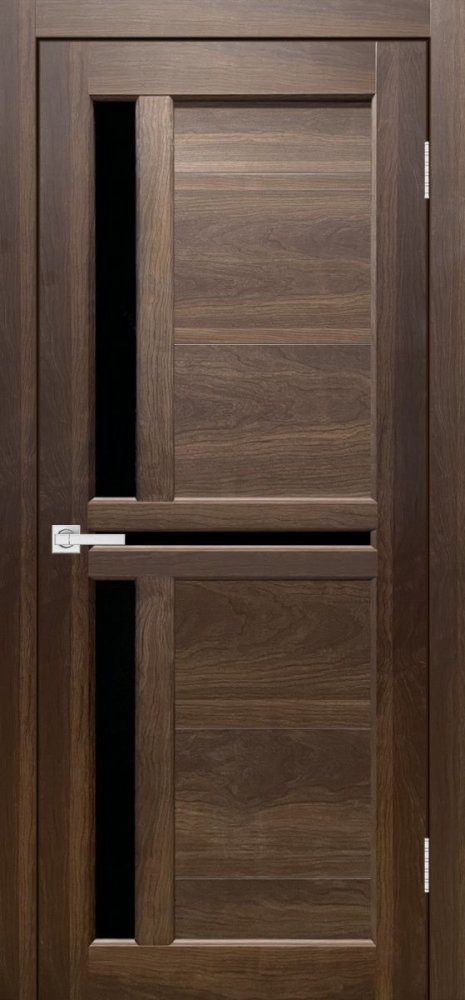 Дверь экошпон Евро 19 орех макадамия