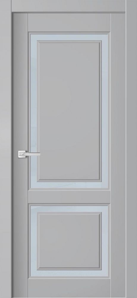 Дверь экошпон Sky ПО Серый бархат