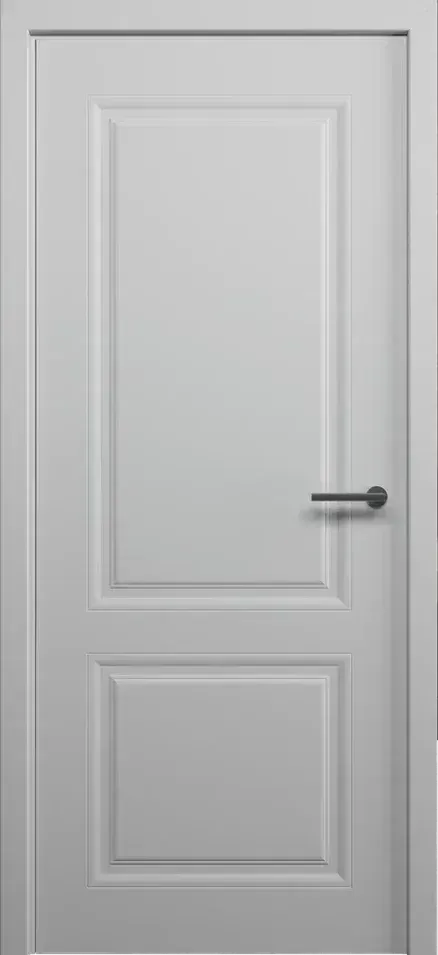Дверь глухая Стиль 1 ПГ серая эмаль