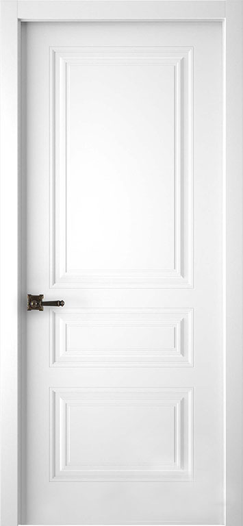Дверь глухая Богемия 3 ПДГ белая эмаль