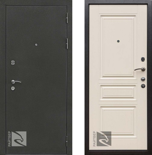 Входная дверь Стронг 100 - Бежевый - правая