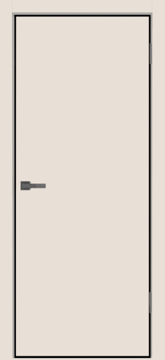 Дверь эмалит ПЭТ 0 крем