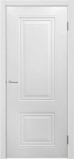 Дверь глухая Стелла 1 белая эмаль