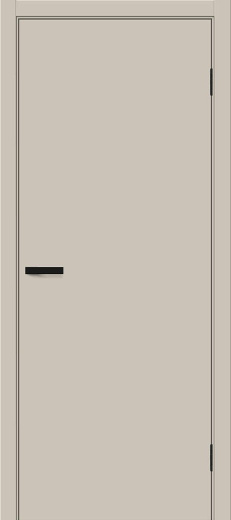 Дверь эмалит Браво-0.П ПЭТ Cream Silk