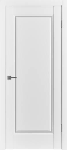 Дверь эмалекс E1 Fly ice стекло White Cloud