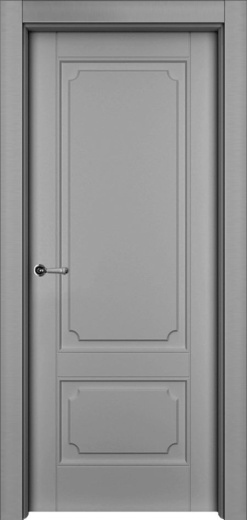 Дверь глухая Риан-2 ПГ серая эмаль