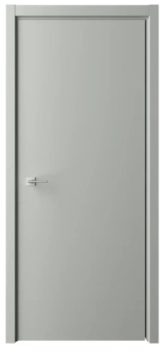 Дверь глухая Стиль Флэт серая эмаль