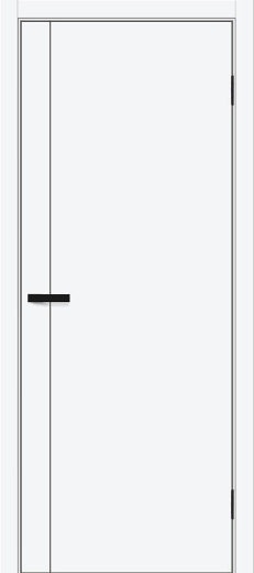 Дверь эмалит Браво-0.10 П ПЭТ White Silk
