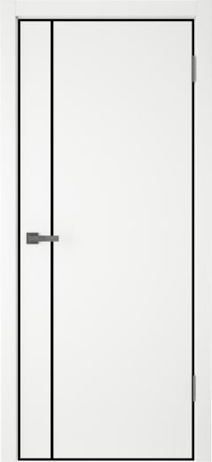 Дверь эмалит ПЭТ 5 белый