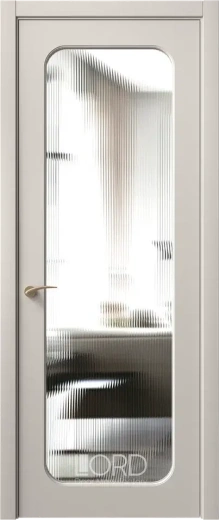 Дверь экошпон Italy R ПО стекло рифленое Floots