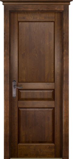 Дверь из массива ольхи Брест ДГ орех античный
