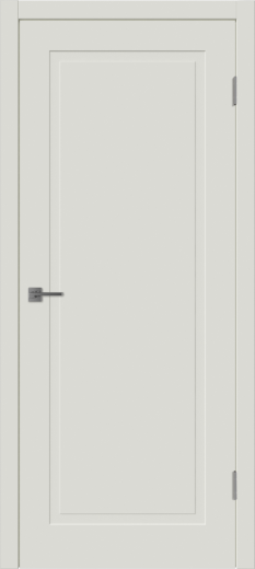Дверь глухая Флэт 1 магнолия эмаль