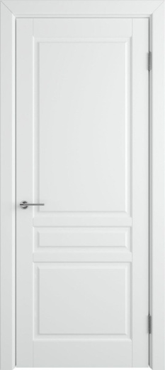 Дверь глухая Stockholm белая эмаль