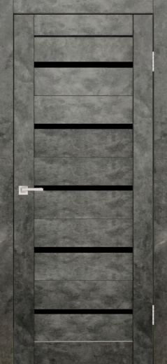 Дверь экошпон Танго Бетон графит