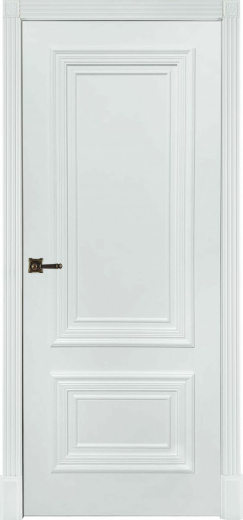 Дверь глухая Вена 1/2 ПДГ белая эмаль