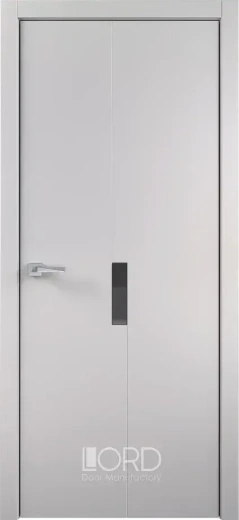 Дверь экошпон Figura 5 Intarsio лакобель черный