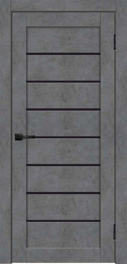 Дверь экошпон X-24 Бетон графит