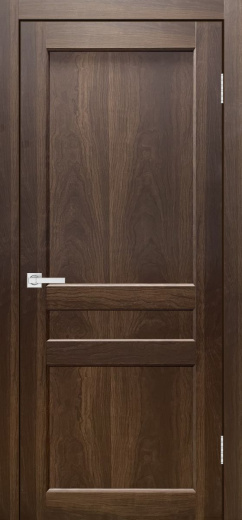 Дверь экошпон Евро 29 ПГ орех макадамия