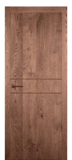 Дверь из массива дуба Legno 8 лайт Дуб мореный