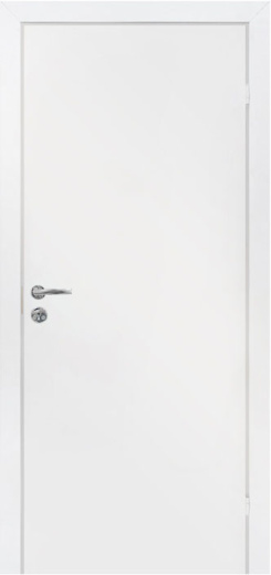 Дверь глухая ДГ с притвором белая эмаль