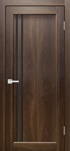Дверь экошпон Евро 11 орех макадамия