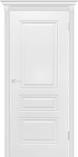 Дверь глухая Честер ПГ белая эмаль