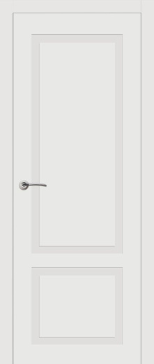 Дверь глухая Duo белая эмаль