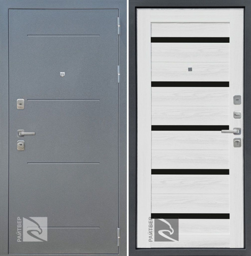 Входная дверь Одиссей Нео - Ривьера айс - правая