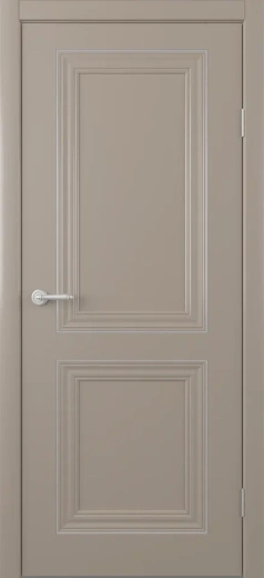 Дверь эмалит Прадо ПГ винил серый