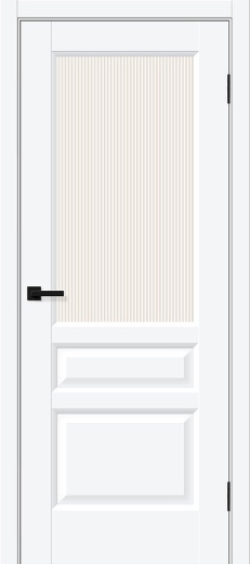 Дверь эмалит Неоклассик-35 ПЭТ White Silk